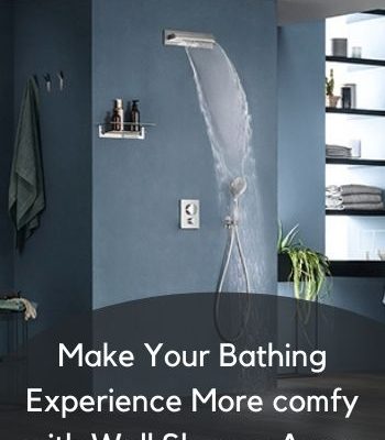 Make Your Bathing Experience More comfy with Wall Shower Areas