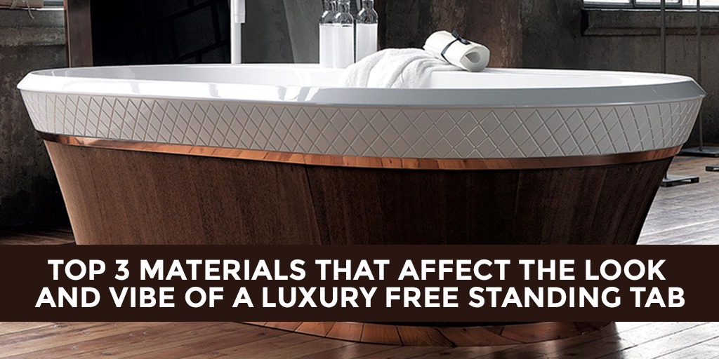 luxury free standing tub