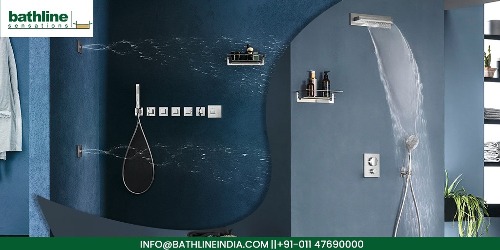 wall shower set